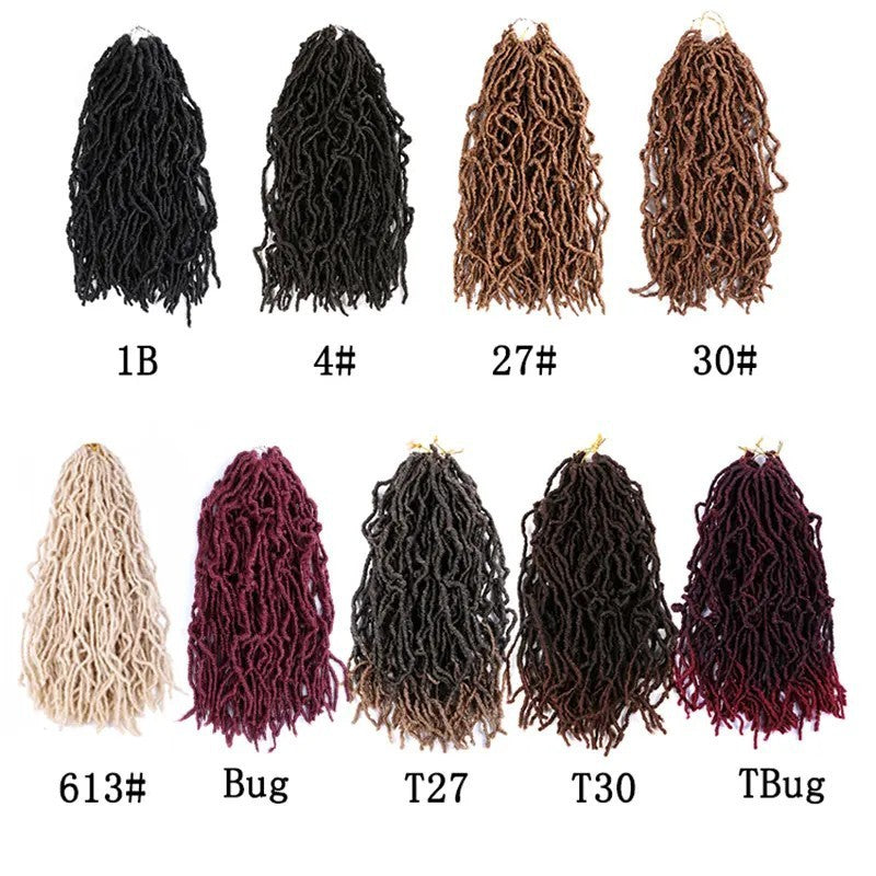 Earthworm Crochet HUMAN HAIR Wig NuLocs Braiding Hair Dreadlocks
