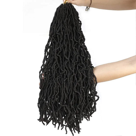 Earthworm Crochet HUMAN HAIR Wig NuLocs Braiding Hair Dreadlocks