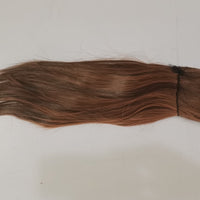 Black long straight hair wig cover