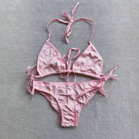 Bikini Bikini Swimsuit Female Wireless Cup Close-fitting