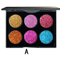 Sequin eye shadow tray