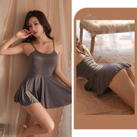 Slip Nightdress Hot Bed Without Taking Off Women