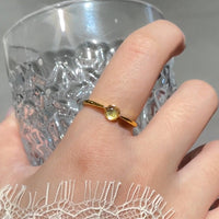 Transparent Female Adjustable Ring