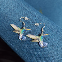 Acrylic Laser Cut Hummingbird Pigeon Eagle Owl Parrot Earrings