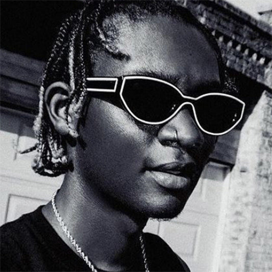 European And American Vintage Sunglasses Personalized Street Shot