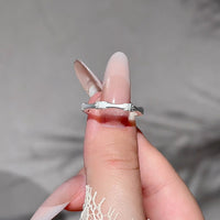 Bamboo Ring Women's Simple Niche Design Opening
