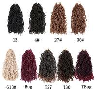 Earthworm Crochet  HUMAN HAIR Wig NuLocs Braiding Hair Dreadlocks