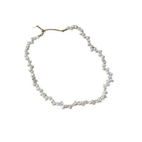 Vintage Grain Of Rice Freshwater Irregular Pearl Necklace For Women