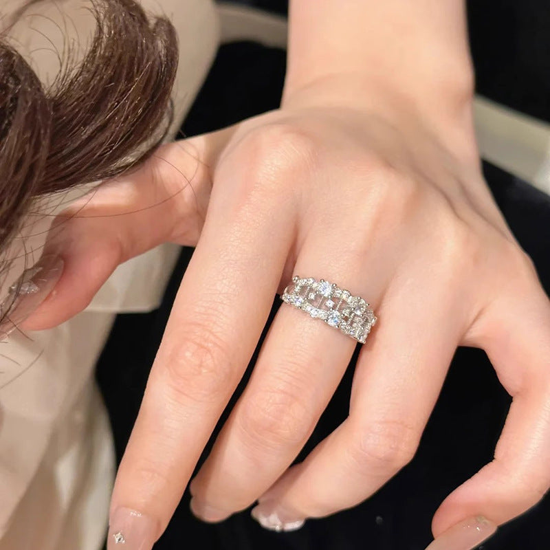 Fashion Women's French Retro Index Finger Ring