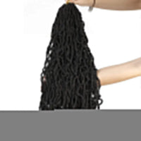 Earthworm Crochet  HUMAN HAIR Wig NuLocs Braiding Hair Dreadlocks