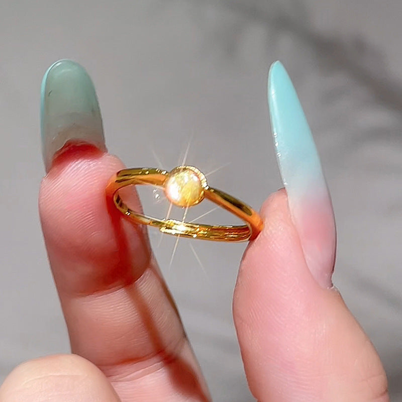 Transparent Female Adjustable Ring