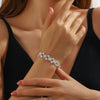 Tian Zi Rhinestone Bracelet Ring Formal Dress Accessories Women
