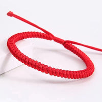 Zodiac Red Rope Bracelet Natural Red Agate