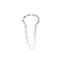 Sweet Art Handmade Double-layered Tassel Twist Ear Clip