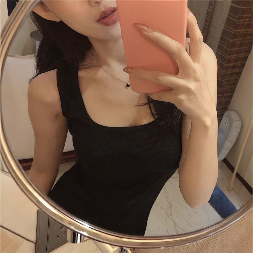 Suspender Skirt Short Sheath Dress