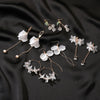 Ice Flower Tassel Earrings Long