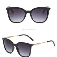 Metal Hollow Sunglasses Vintage Street Shot Sunglasses