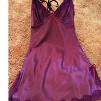 European And American Transparent High-end Sexy Nightdress
