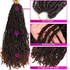Earthworm Crochet  HUMAN HAIR Wig NuLocs Braiding Hair Dreadlocks
