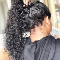 Jerry Curly Human Hair Lace Front Wig