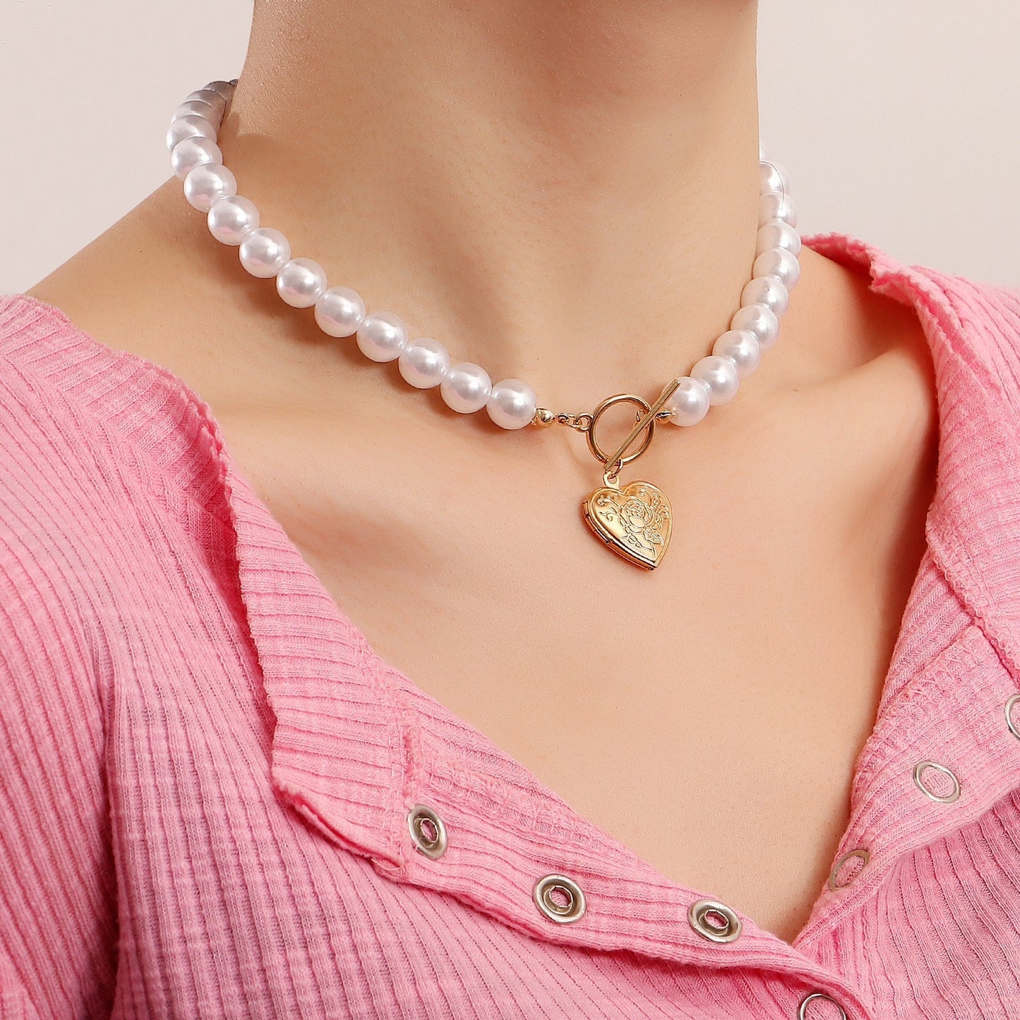 Baroque Pearl Necklace For Women Niche Design