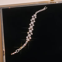 Tian Zi Rhinestone Bracelet Ring Formal Dress Accessories Women